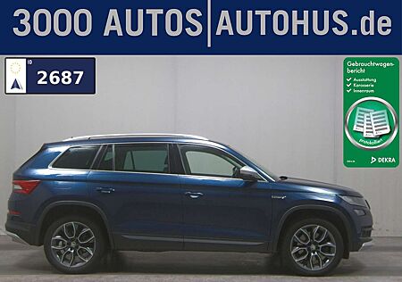 Skoda Kodiaq 2.0 TDI 4x4 Scout 7-Sitze Nav LED RfK AHK