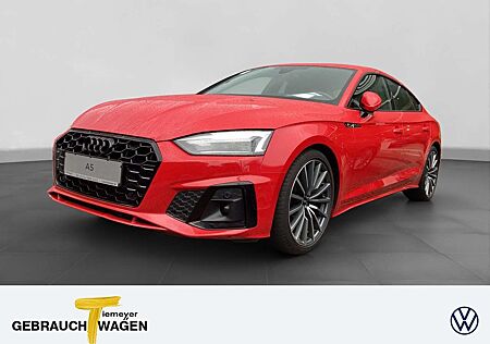 Audi A5 40 TFSI S LINE LEDER AHK LM