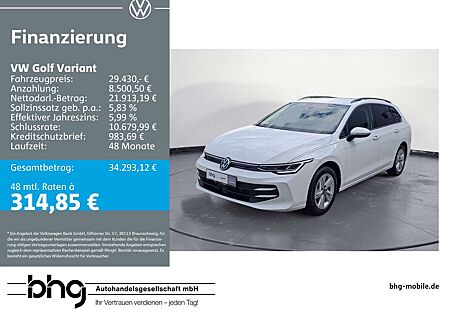 VW Golf Variant Volkswagen 1.5 TSI LIFE #AHK #KAMERA #ANSCHLUS