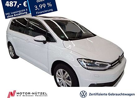 VW Touran Volkswagen 2.0 TDI DSG HIGHLINE 5JG+LED+NAV+AHK+PANO