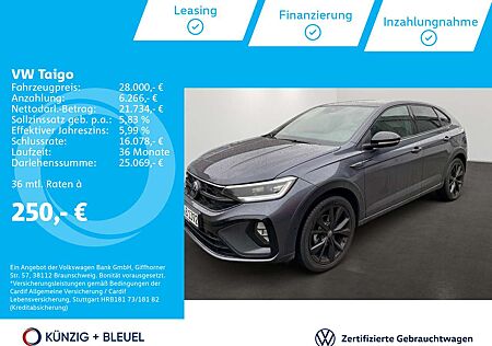 VW Taigo Volkswagen R-Line 1.5 TSI DSG AHK Pano Matrix Kamera