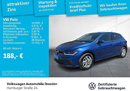 VW Polo Volkswagen IQ.DRIVE 1.0 TSI IQ PDC TRAVEL SITZHZG