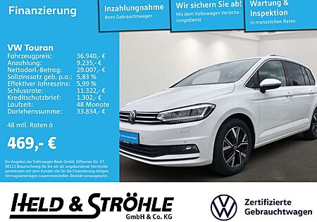 VW Touran Volkswagen Highline 2.0 TDI DSG PANO AHK IQ-LED NAV