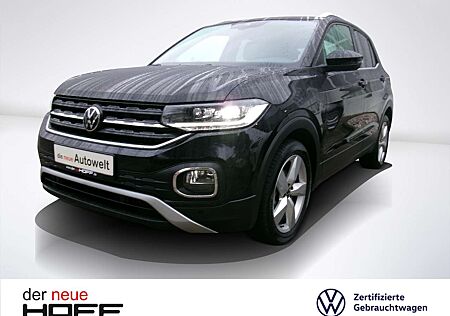 VW T-Cross gebraucht kaufen VW T-Cross Volkswagen 1.0 TSI Style AHK SHZ Einparkhilfe Allwetter LED