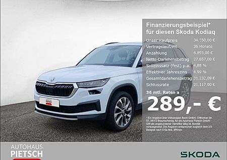 Skoda Kodiaq 2.0 TDI 4x4 Tour AHK RFK Navi Digitales Cockpit LE