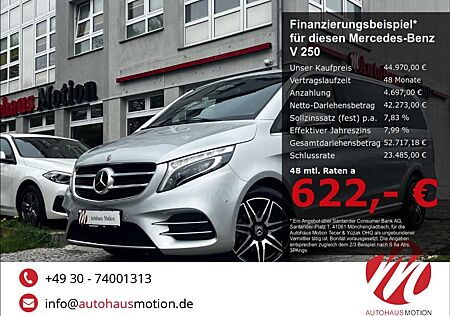 Mercedes-Benz V 250 AMG LANG 4M AVANTGARDE PANO LED LEDER KAMERA 7-SIT