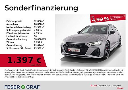 Audi RS6 Avant /Pano/StaHz/HUD/Keramik/AGA/305kmh/Dyn