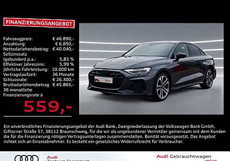 Audi A3 Limousine 35 TFSI S line MATRIX SONOS AHK HuD