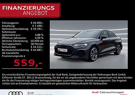 Audi A3 Limousine 35 TFSI S line MATRIX SONOS AHK HuD