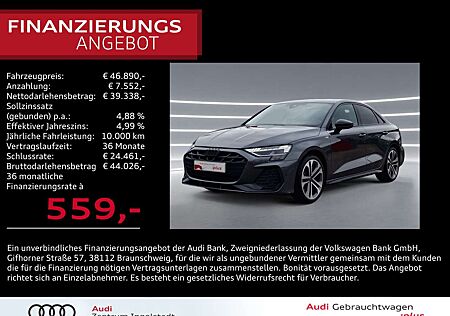 Audi A3 Limousine 35 TFSI S line MATRIX SONOS AHK HuD