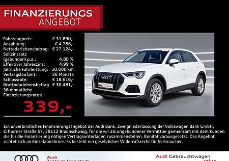 Audi Q3 45 TFSI e MATRIX AHK ACC NAVI Kamera Keyless