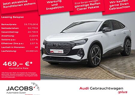 Audi Q4 e-tron Sportback 55 2xS line Edition/Matrix/360°/Wärmepum