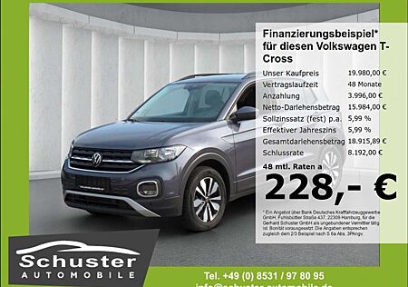 VW T-Cross Volkswagen MOVE 1.0TSI*ACC Navi SHZ VKZ-Erk PDCv+h