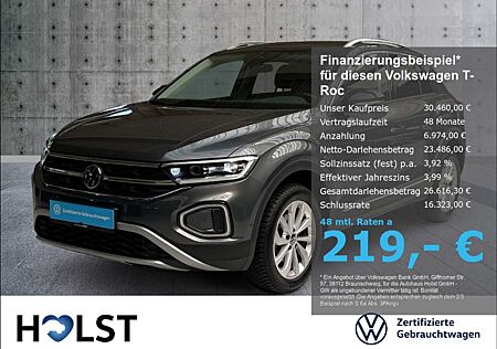 VW T-Roc Volkswagen 1.5TSI DSG Style AHK NAV GJR SHZ Business-Paket