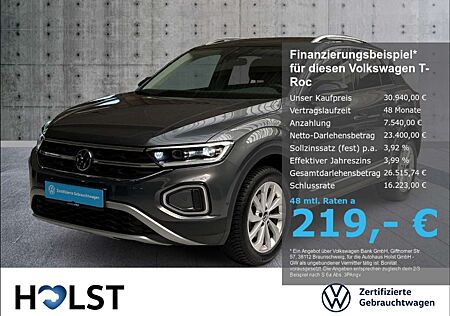VW T-Roc Volkswagen 1.5TSI DSG Style AHK NAV GJR SHZ Business-Paket
