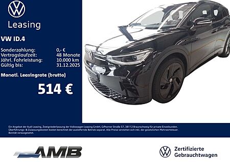 VW ID.4 Volkswagen GTX 77kWh/AHK/Matrix/Wärmepumpe/02.30Garant