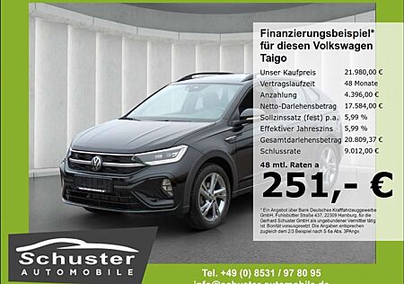 VW Taigo Volkswagen R-LINE 1.0TSI*IQ-LED ACC Navi digCockp SHZ