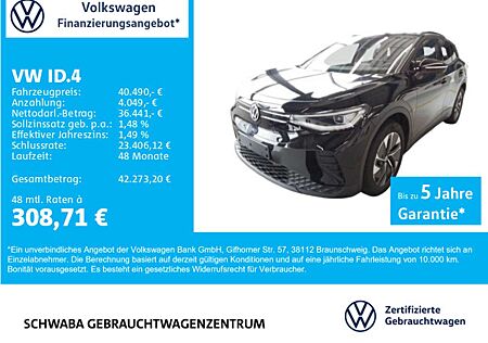 VW ID.4 Volkswagen Pro Batt-Kap 82 kW/h*Wärmep*IQ.LIGHT*AHK*19