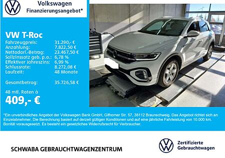VW T-Roc Volkswagen R-Line 2.0 TSI DSG 8-fach bereift