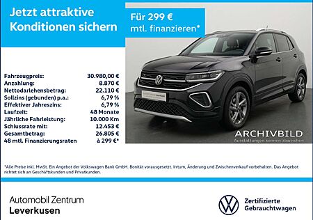 VW T-Cross gebraucht kaufen VW T-Cross Volkswagen 1.0 TSI R-Line LED ACC AHK PDC NAVI K