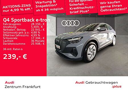 Audi Q4 e-tron Q4 Sportback 35 e-tron LED DAB Tempomat