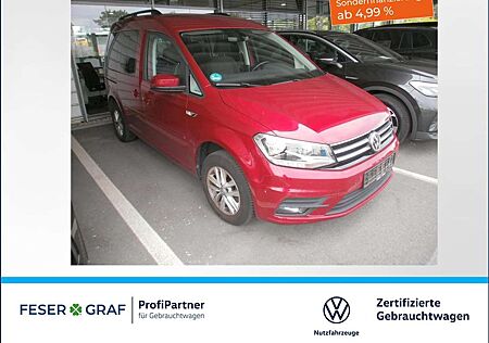 VW Caddy Volkswagen 2.0TDI Comfortline AHK ACC Standheizung Rückfahrka