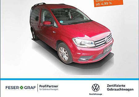 VW Caddy Volkswagen 2.0TDI Comfortline AHK ACC Standheizung Rückfahrka
