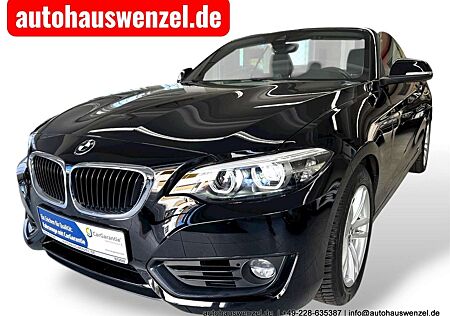 BMW 218 i Cabrio Aut. - nur 34 tkm - LEDER KAM NAVI LED