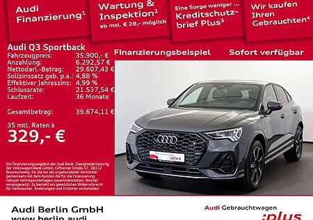 Audi Q3 45 TFSI e S line S tr. PDC RFK LED