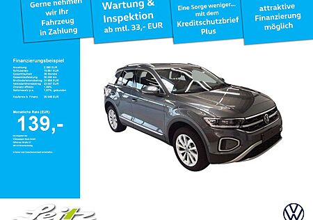 VW T-Roc Volkswagen 1.0 TSI Style *AHK*STANDH*LED*