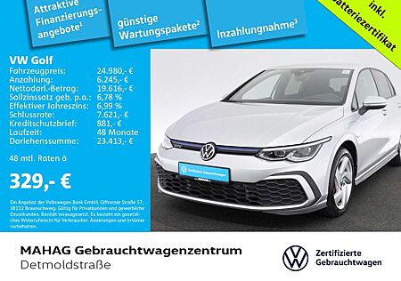 VW Golf GTE Volkswagen VIII GTE 1.4 TSI LED+Navi HuD ParkPilot Sta