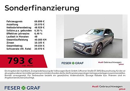 Audi Q8 e-tron 55 e-tron S line Int/Matrix/HuD/Pano/Luft/Air/20 Z