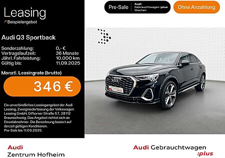 Audi Q3 40 TFSI qu S line S tro*Sonos*Stand