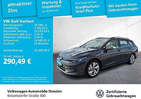 VW Golf Variant Volkswagen Golf VIII Variant 1.5 TSI DSG Style AHZV LED Nav