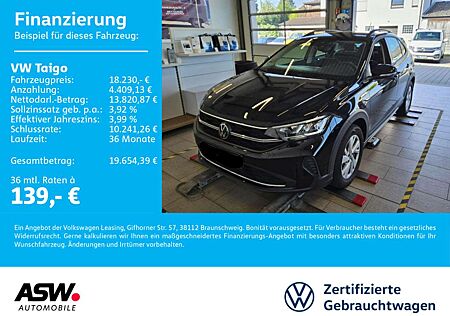 VW Taigo Volkswagen Life 1.0 TSI LED Navi PDC SHZ AppConnect