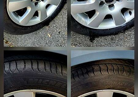 VW New Beetle Volkswagen 4 Reifen auf Stahlfelge 195/65R15