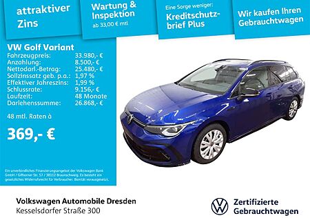 VW Golf Variant Volkswagen Golf VIII Variant 1.5 TSI R-Line AHZV Navi LED K
