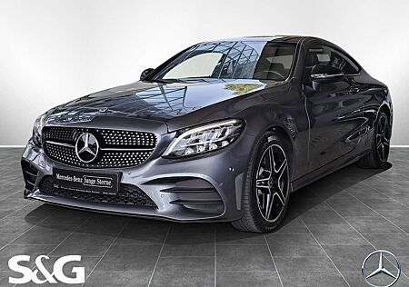 Mercedes-Benz C 220 d Coupé AMG Night+RüKam+Pano+LED+18