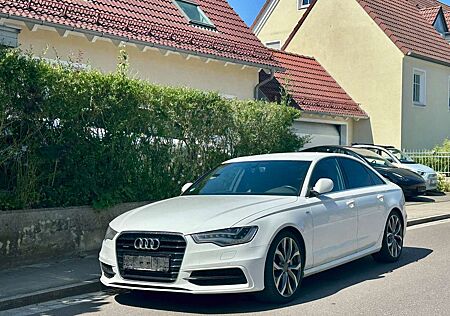 Audi A6 3.0 TDI S line select+20"/Ibisweiss/AHK/LED/HU NEU