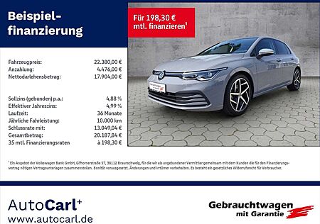 VW Golf Volkswagen VIII Life 1.5TSI Matrix/STHZ/Pano/Navi/ACC/Massag