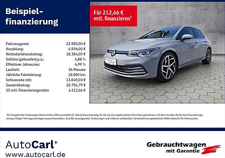 VW Golf Volkswagen VIII Life 1.5TSI Matrix/STHZ/Pano/Navi/ACC/Massag