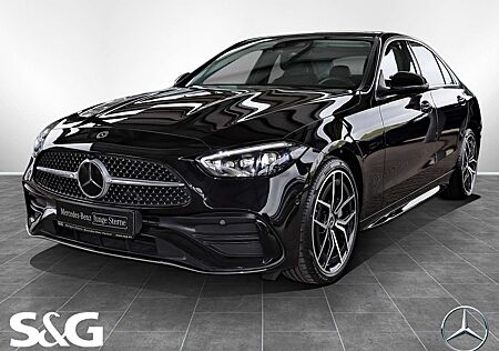 Mercedes-Benz C 300 4M AMG DISTRONIC+KAMERA+CARPLAY+MEMORY+19"