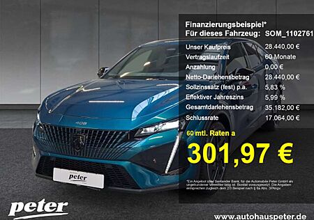 Peugeot 408 GT 130 +360°Kamera+Leder+Navi+ACC+SHZ+