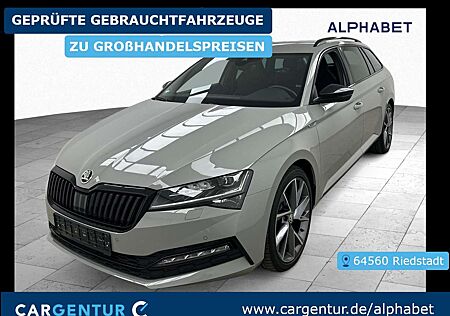 Skoda Superb gebraucht kaufen Skoda Superb Combi 2.0 TSI Sportline Virtual ACC BLIS