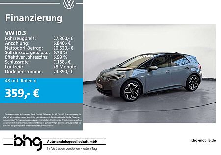 VW ID.3 Volkswagen Pro S *MATRIX*EINPARKHILFE*NAVI*WÄRMEPUMPE*