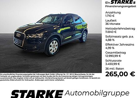 Audi Q3 2.0 TDI AHK PDC Klimaautomatik Keyless Go LM