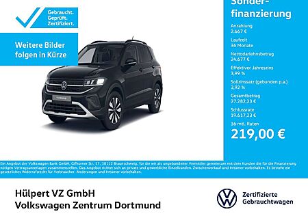 VW T-Cross Volkswagen 1.5 GOAL ACC CARPLAY ALU SITZHEIZUNG LED