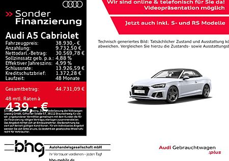 Audi A5 Cabrio 40 TFSI quattro S tronic S line