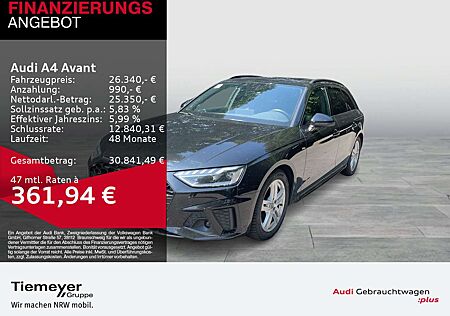 Audi A4 40 TFSI S LINE LM18 KAMERA NAVI+ PRIVAC