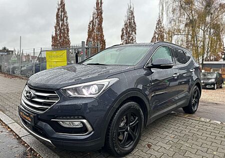 Hyundai Santa Fe blue Premium 4WD,LEDER,XENON,AHK,4xSHZ+2xSITZKLIMA